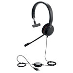 Jabra 4993-823-109 Evolve 20 On-ear headset Mono Black Noise cancelling Mic