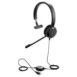 Jabra 4993-823-309 Evolve 20SE On-ear headset Corded Mono Black Noise Cancelling