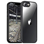 JT Berlin 11113 Pankow Back cover iPhone 16e Black Transparent Inductive charge