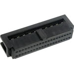 TruComponents 191572 Pin connector + strain relief Pitch:1.27mm,pins: 10 2 Rows