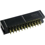 TruComponents 191614 Pin connector no ejector Pitch:2.54mm,pins: 12 2 Rows