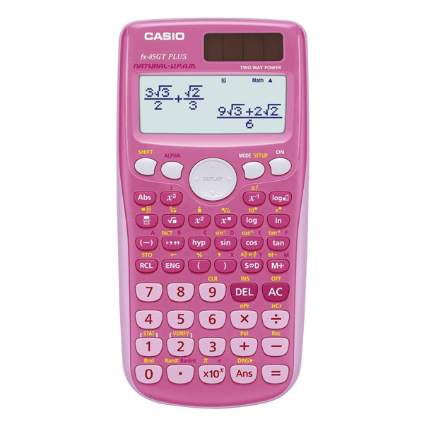 Casio Fx 85gtpluspksb Uh Scientific Calculator In Pink Rapid Online