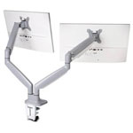 Kensington K55471EU 2x Monitor desk mount Silver Rotatable Tiltable 13"-32"