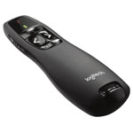 Logitech 910-001356 R400 Wireless Presenter with Laser Pointer Black