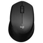 Logitech 910-004909 M330 Silent Plus Mouse Optical Black 3 Buttons 1000 dpi