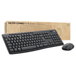 Logitech 920-012065 MK370 Combo Keyboard and mouse set Black Splashproof