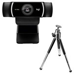 Logitech 960-001088 C922 Pro Stream Webcam Full HD 1920x1080 Pixel Clip Mount