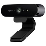 Logitech 960-001106 BRIO 4K webcam 4096x2160 Pixel Stand Clip mount