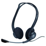 Logitech 981-000100 PC 960 On-ear headset Stereo Black Noise cancelling