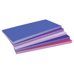 Magnetoplan 112501520 Dawn Cards Assorted Violet Red 200x100mm 250 pcs