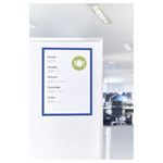 Magnetoplan 1130303 Magnetic frame A4 Blue 5 pcs Whiteboards Notice Boards