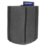 Magnetoplan 1227601 Small magnetic pen holder Grey WxHxD 60x100x60mm