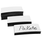magnetoplan 1531106 Labels White 100 x 30 x 0.6mm 100pcs For Label Machines