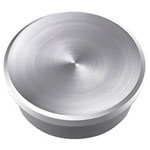 Magnetoplan 16630 Magnet Discofix forte Round Silver 25mm x 9mm 10pcs