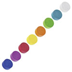 Magnetoplan 16654810 Magnet Circle 30 mm Multicolour 8 pcs