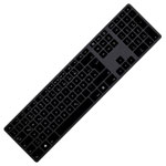 Matias FK418PCDCBB-DE Wireless Keyboard Aluminium Black German QWERTZ