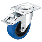 Monacor GCBB-100B Sparkle SA310C-4G Castors Polypropylene Black 100mm