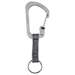 NITE Ize CSLW3-11-R6 Key carabiner Silver Steel Gr3 1pcs Key Cabinets
