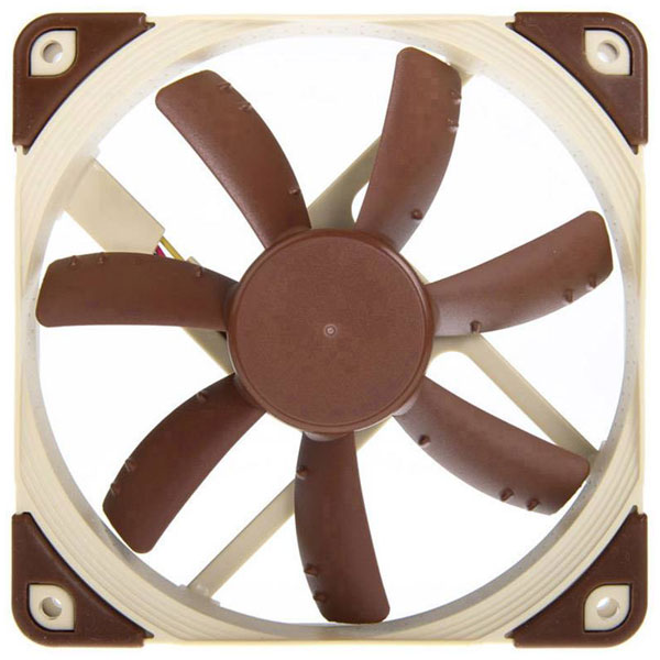 Noctua NF-S12A ULN PC fan Brown Beige 120x120x25 mm