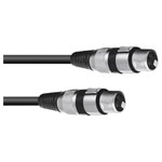 Omnitronic 3022075C Audio & Video Cable Assemblies black flexible 2m