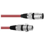 Omnitronic 30220899 Cable XLR to XLR Black Durable 5m Length