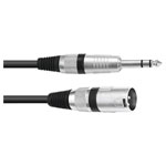 Omnitronic 30225197 RCA Audio & Video Cable Assemblies Black 1.8m