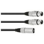 Omnitronic 30225207 Audio & Video Cable Assembly black copper 5m