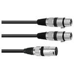 Omnitronic 30225210 Audio & Video Cable Assemblies 2m Black Shielded Cable