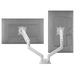 One For All DM 4220 Dual white desk mount 13" - 35" Height adjustable