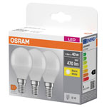 OSRAM HOMELIGHTING 4058075090507 LED E14 Pear 4.9W 40W Warm white 45x82mm 3pcs