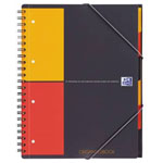 Oxford 100102777 Notepad A4+ Squared Grey Orange Red 80 sheets
