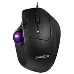 Perixx 11447 PERIMICE-520 Ergonomic mouse Black 8 buttons Trackball Corded
