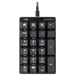 Perixx 11605 PERIPAD-303 B Corded Numeric Keypad Black Backlit