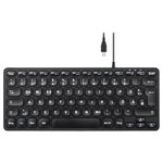 Perixx 11786 Keyboard German QWERTZ Black USB