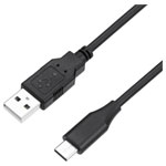 Perixx 11796 USB cable USB 2.0 USB-A to USB-C Black 1.00 m