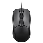 Perixx 11994 PERIMICE-209 Mouse Corded Optical Black 3 Buttons 1000 dpi