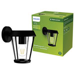 Philips 929004141601 Sunera Outdoor Wall Light Black E-27