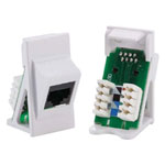 Connectix 008-001-000-00 Enhanced Cat5 Utp Rj45 Angled Module