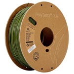 Polymaker 70957 PolyTerra Filament PLA Low-Plastic 1.75mm 1Kg Army Dark Green