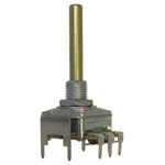 Potentiometer RD1601F-40B4-30R6-B500K-601 Slide Black Plastic 30mm Shaft