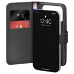 Puro PUIPC17P63BOOKC8BLK Case Apple iPhone 17 Pro Black PU Mobile Phone Case