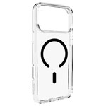 Puro PUIPC17P63LITEMBLK Puro Cover iPhone 17 Pro Transparent Black MagSafe