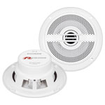 Renegade RXM62W Marine speaker 200W Pair White Waterproof Durable