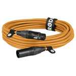 Rode 400832823 XLR Cable Orange XLR to XLR Durable design for quality audio