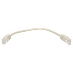 TruConnect TRUP5E0.25GY 25cm CAT 5E UTP PVC Full Copper Patch Lead - Grey