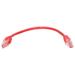 TruConnect TRUP5E0.25RD 25cm CAT 5E UTP PVC Full Copper Patch Lead - Red