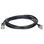 TruConnect TRUP5E2.0BK 2mtr CAT 5E UTP PVC Full Copper Patch Lead - Black