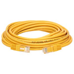 TruConnect TRUP5E5.0YW 5mtr CAT 5E UTP PVC Full Copper Patch Lead - Yellow