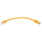 TruConnect TRUP60.25YW 25cm CAT 6 UTP PVC Full Copper Patch Lead - Yellow