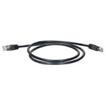 TruConnect TRUP61.0BK 1mtr CAT 6 UTP PVC Full Copper Patch Lead - Black
